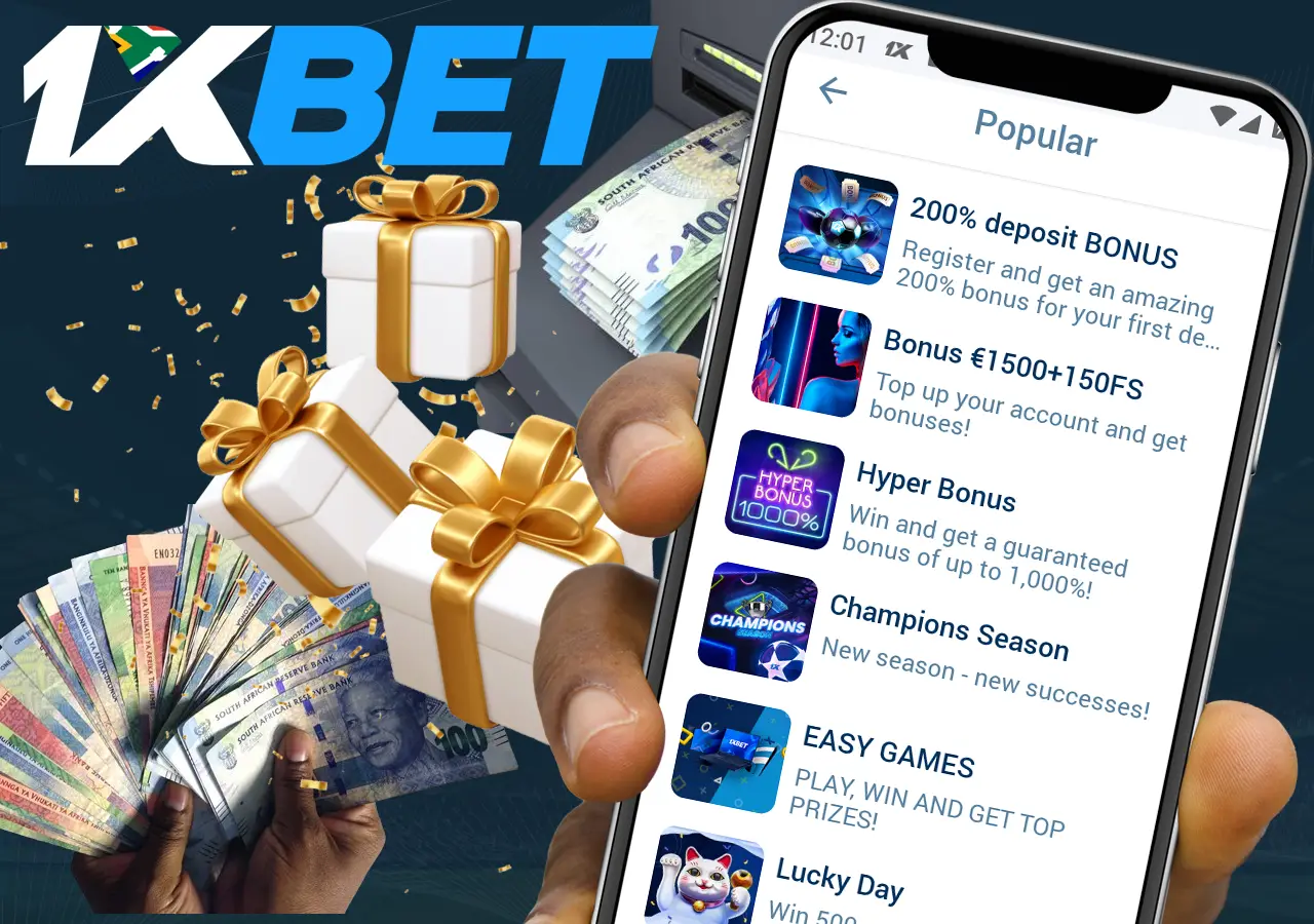 Effortless Deposits at 1xBet South Africa