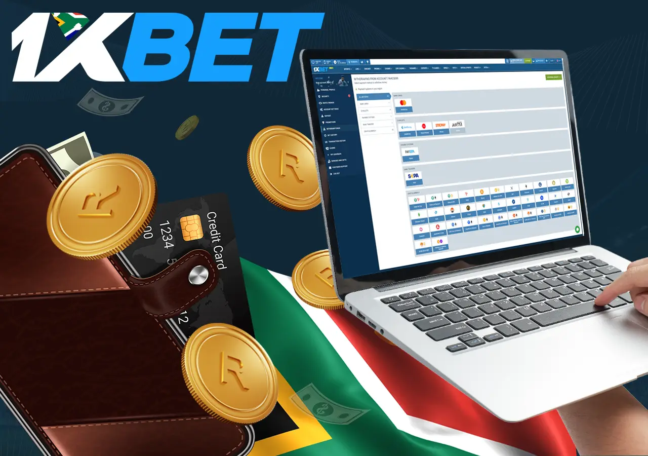 1xBet Withdrawal Options in South Africa