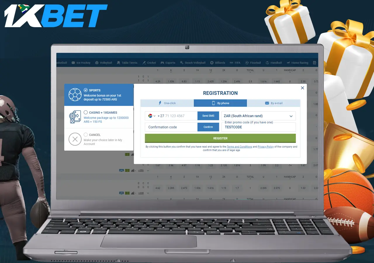 How to activate 1xBet promo code