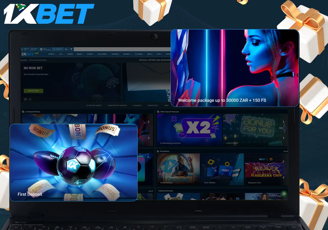Bonuses for registration in 1xBet
