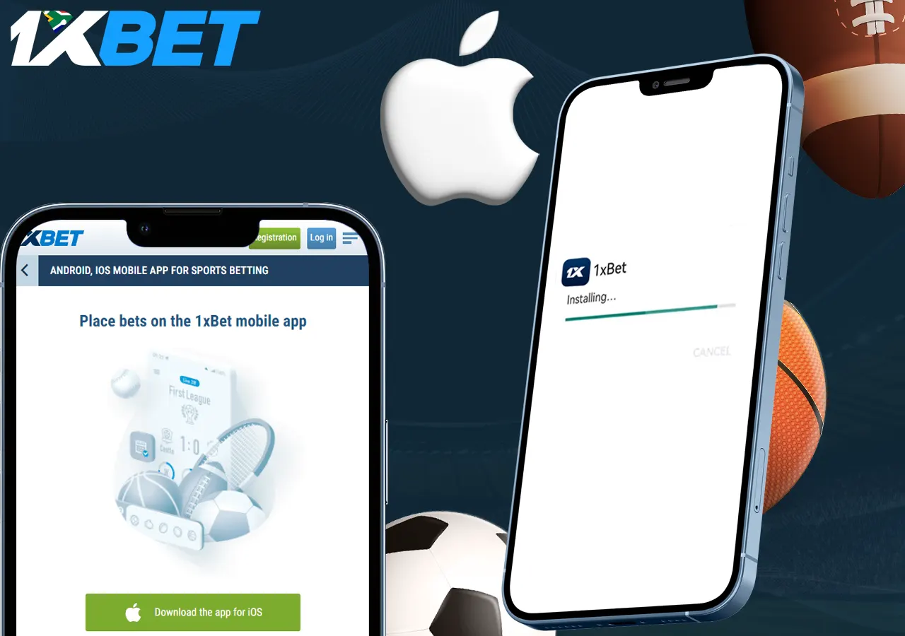 1xbet app for iOS