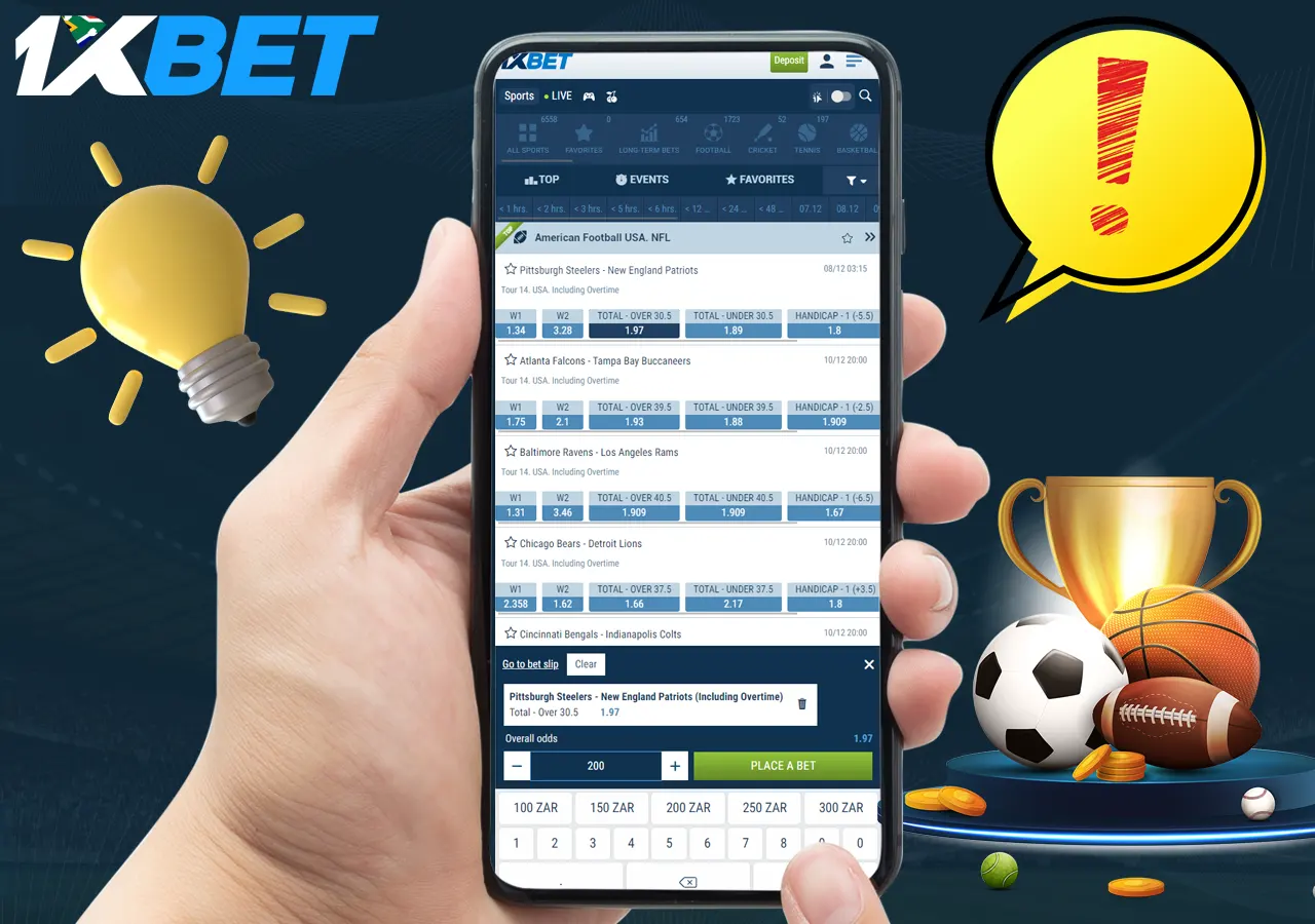 What are the standout features of the 1xBet Mobile App