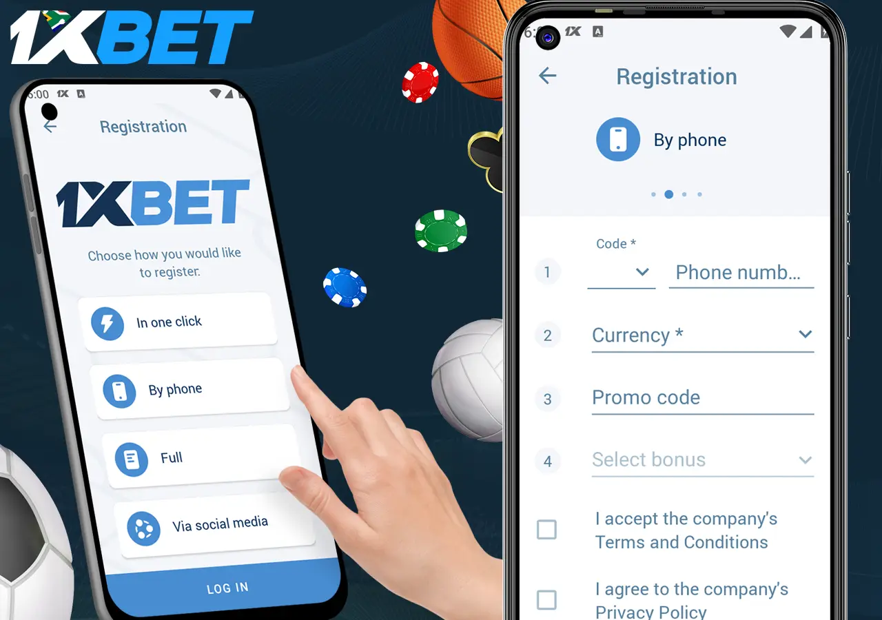 Step-by-step guide to signing up for the 1XBet app