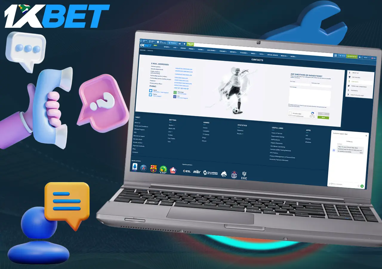 1xBet Support Tech