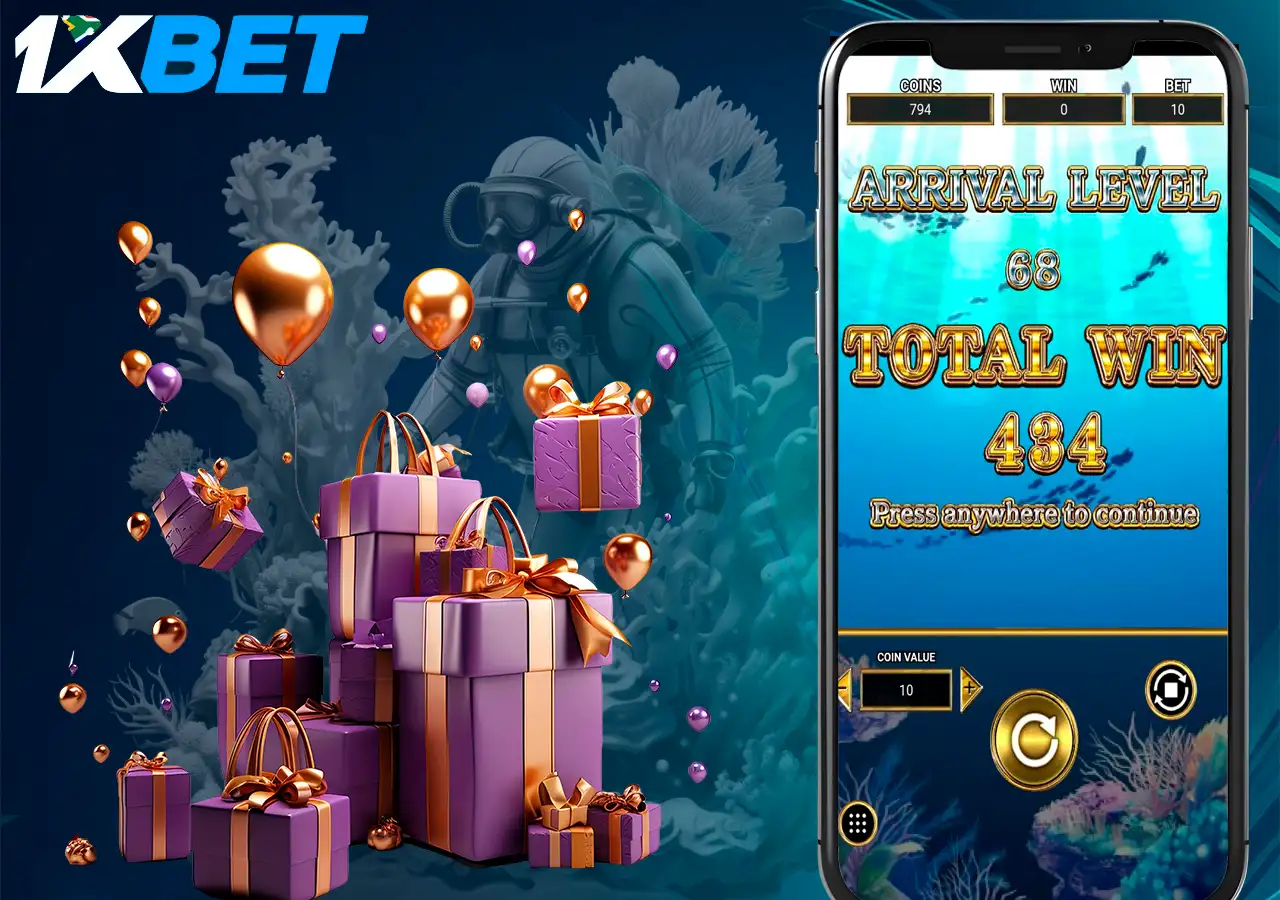 Description of the bonus for slots lovers