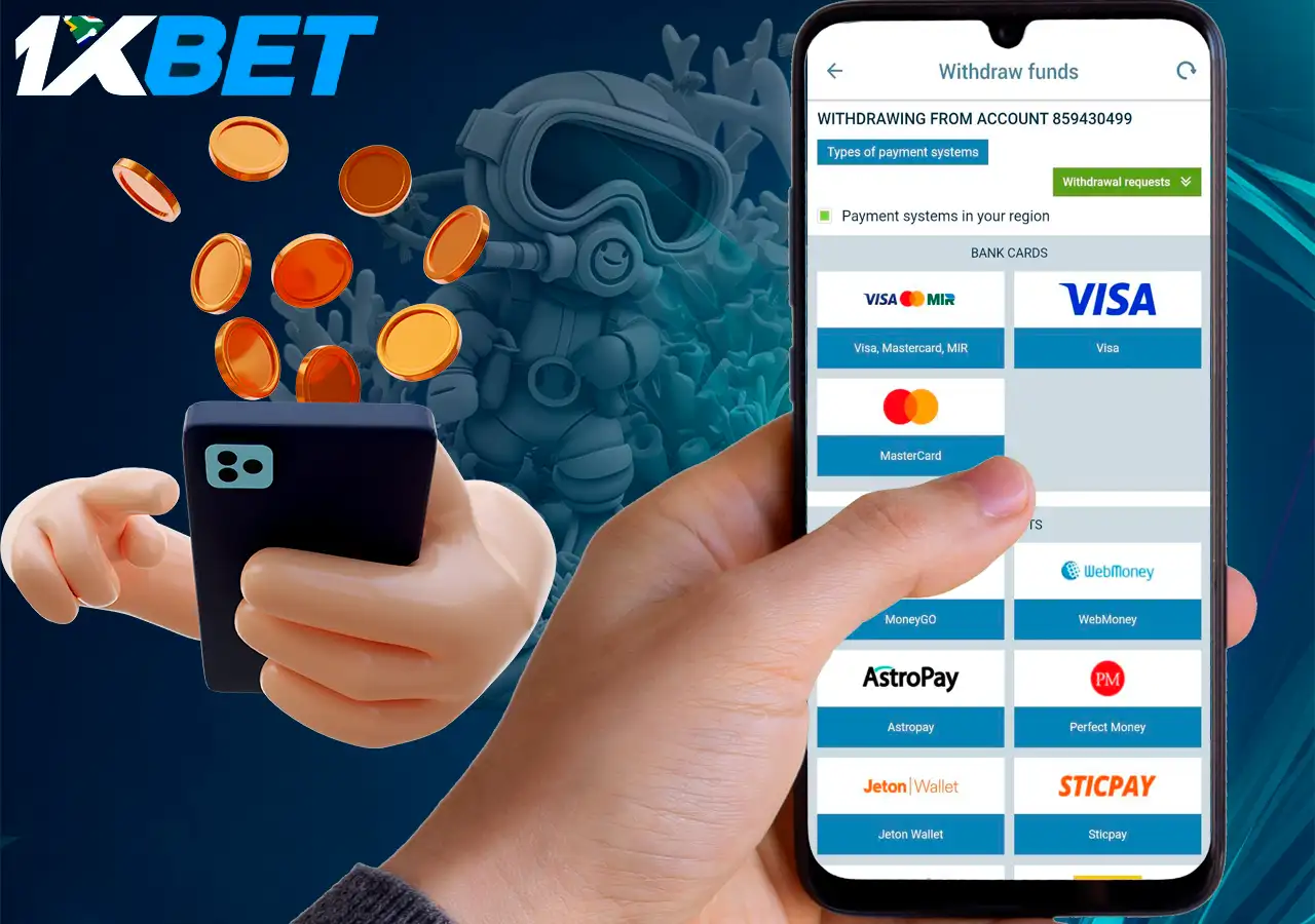 Proper withdrawal of won money from the bookmaker's account