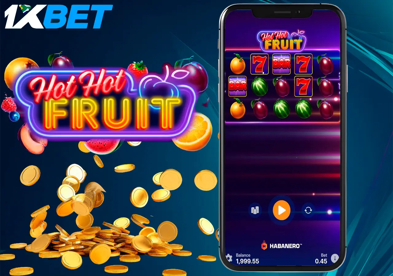 Classic slot 1xBet Hot Hot Fruits will appeal to every gambler